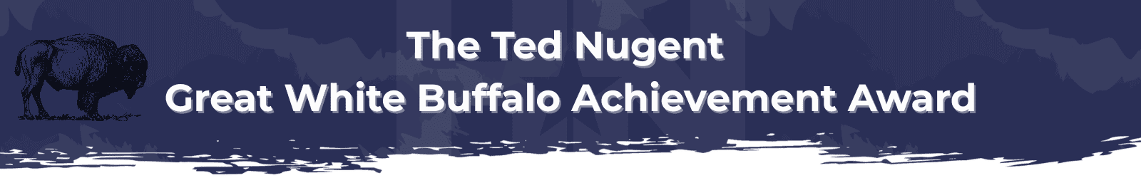 The Ted Nugent Great White Buffalo Achievement Award (2)